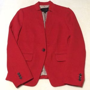 Red jacket